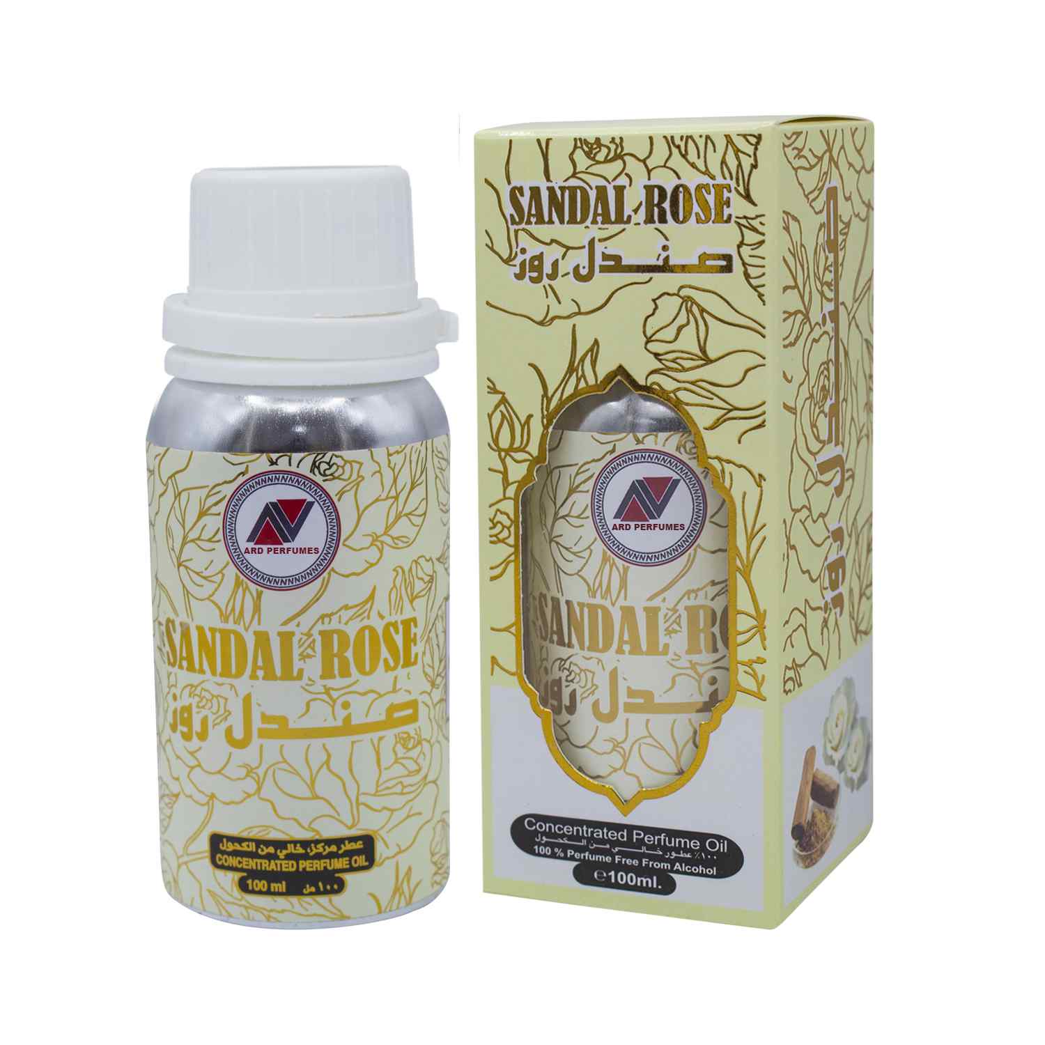 Sandal Rose Concentrated oil 100ML by ARD PERFUMES