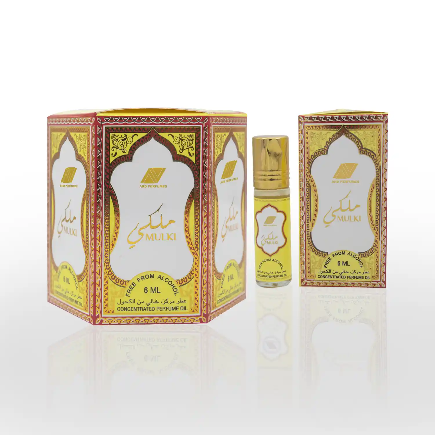 Mulki 6ml Attar is a concentered perfume oil, free from Alcohol. It is a product of ARD perfumes. Made in UAE