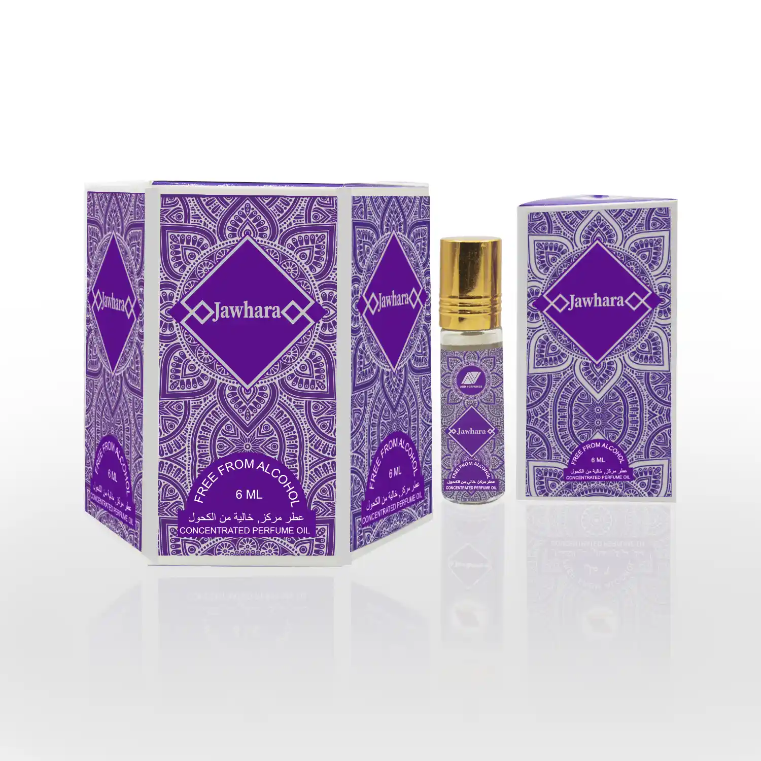 Jawhara 6ml Attar is a concentered perfume oil, free from Alcohol. It is a product of ARD perfumes. Made in UAE