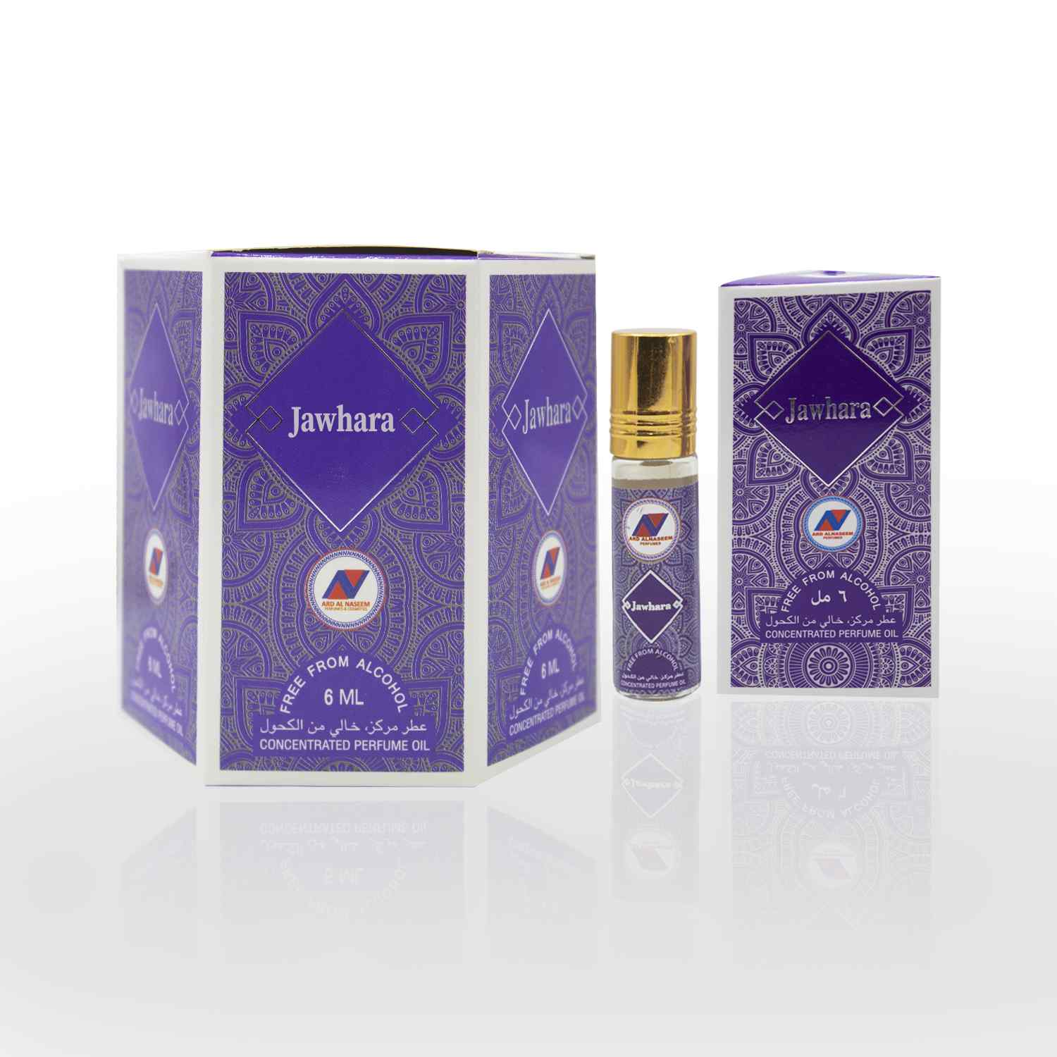 Jawhara 6ml Attar is a concentered perfume oil, free from Alcohol. It is a product of ARD perfumes. Made in UAE