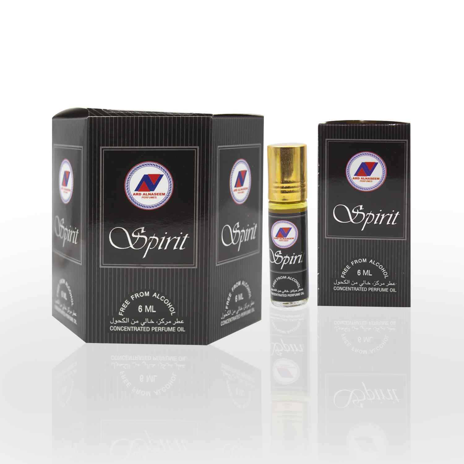 Spirit 6ml Attar is a concentered perfume oil, free from Alcohol. It is a product of ARD perfumes. Made in UAE