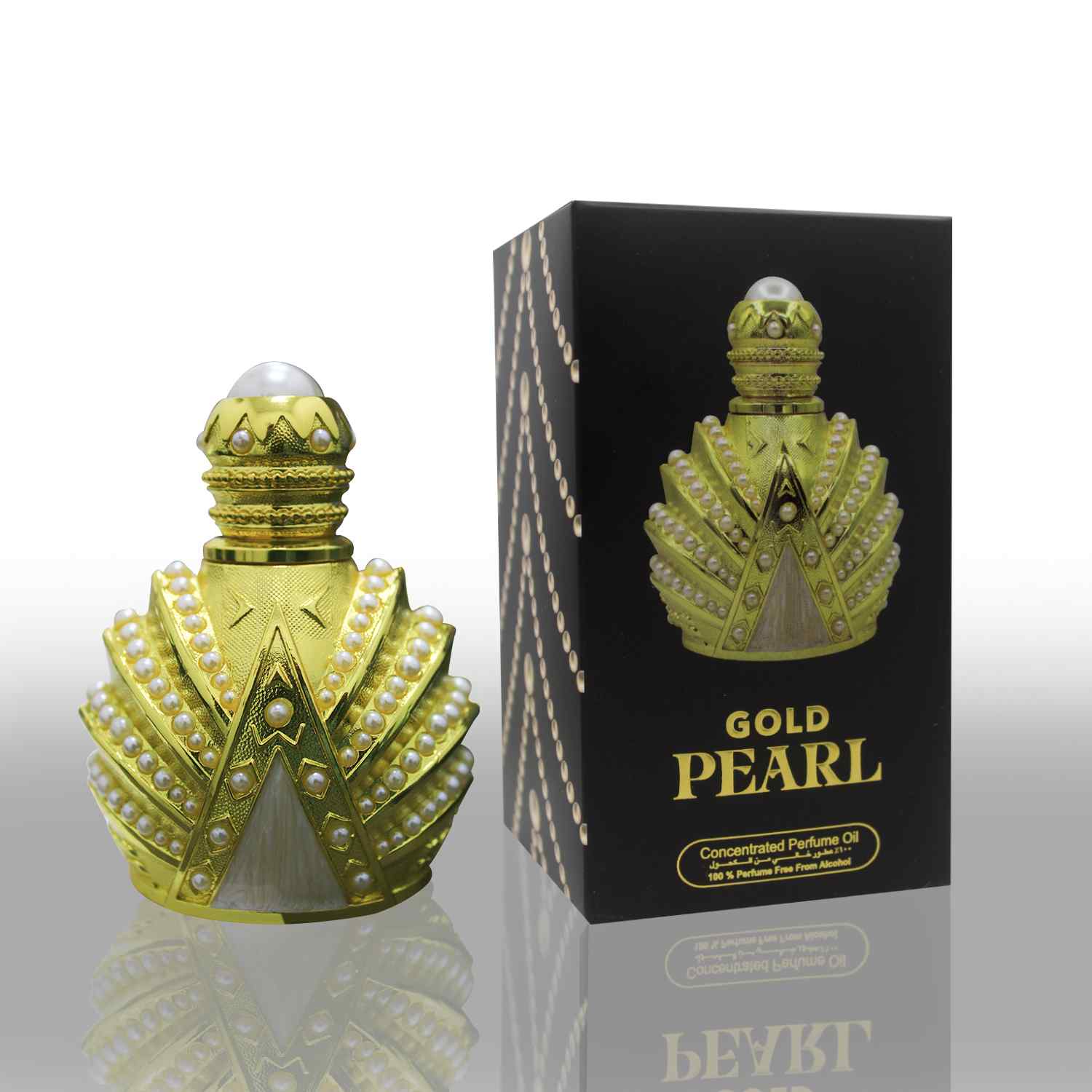 Gold Pearl attar which is concentrated perfume oil manufactured by ARD PERFUMES