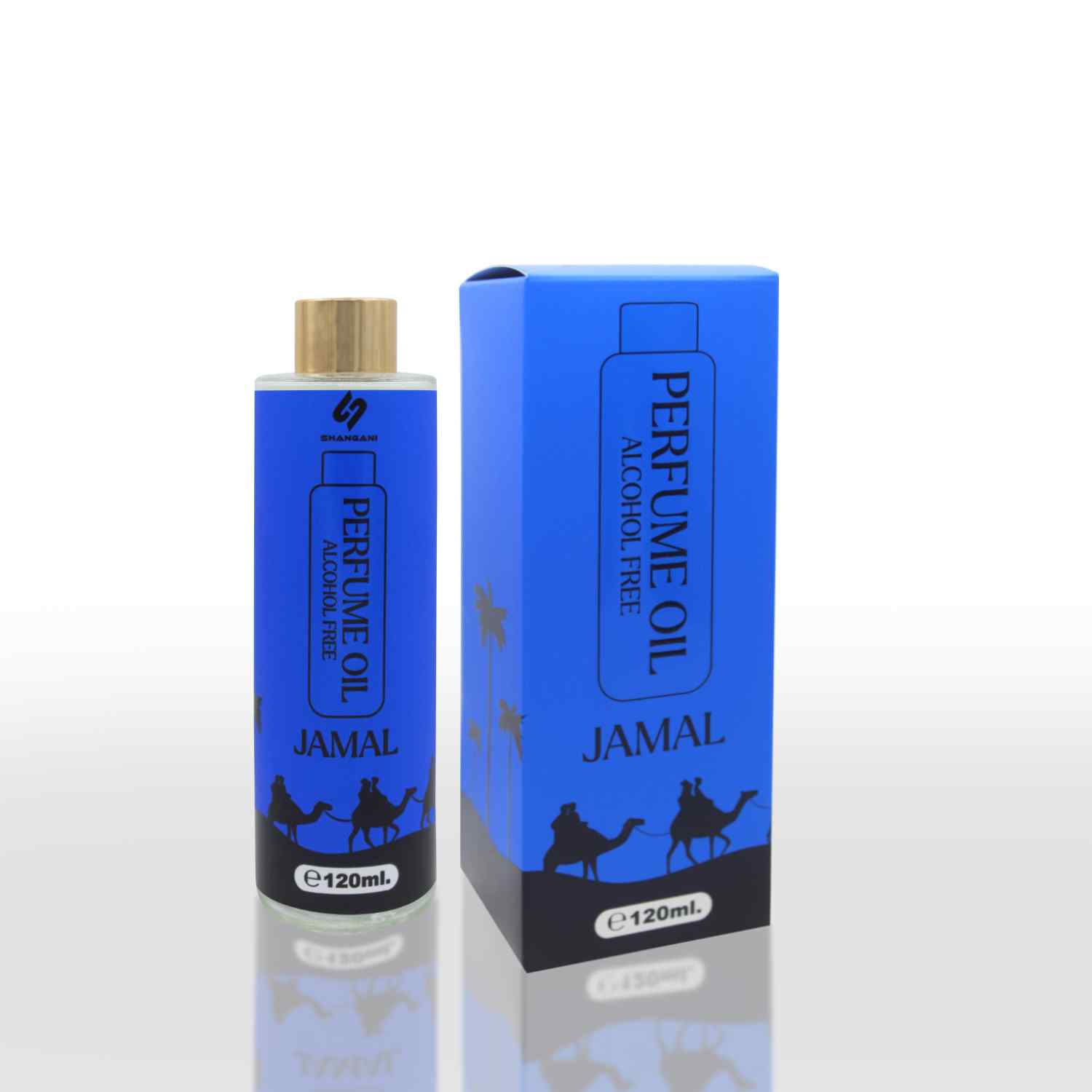 JAMAL 120ml of Shangani which is Alcohol free perfume oil