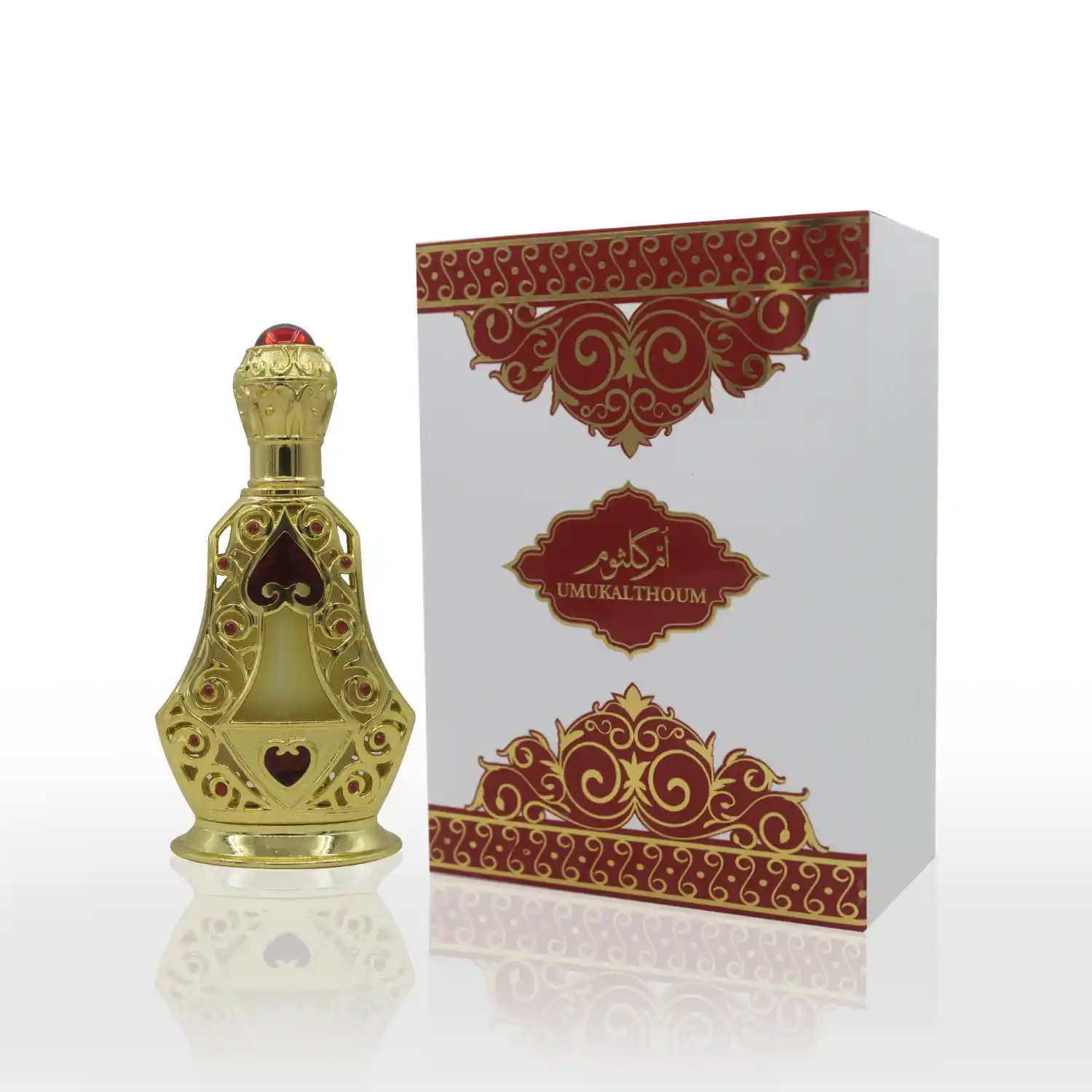 Umukhalthoum by ARD PERFUMES is a captivating concentrated perfume oil that embodies elegance and depth