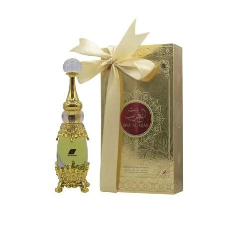 Bint al Arab Attar by Ard Perfumes is a luxurious concentrated perfume oil that offers a captivating fragrance experience, entirely free from alcohol.