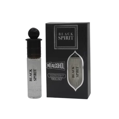 Black Spirit 7ml Perfume Oil Roll-On by Shangani offers a captivating fragrance that embodies mystery, power, and sophistication.