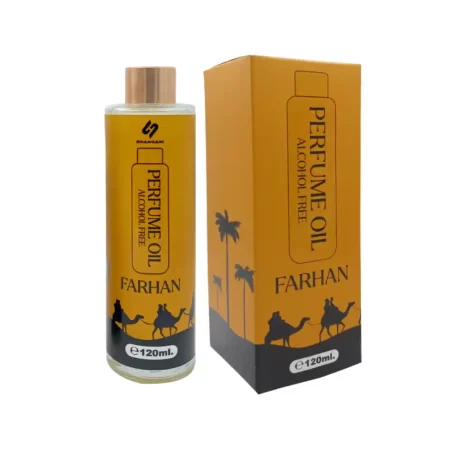 Farhan 120ml Concentrated Perfume Oil by Shangani is a luxurious fragrance that makes a bold statement. With its rich and sophisticated blend of notes