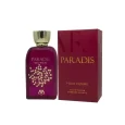 Paradis Women Perfume Spray by Marco Lucio embodies elegance, strength, and sophistication. It opens with a vibrant burst of Calabrian bergamot.