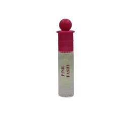 Pink Fasio 7ml Perfume Oil Roll-On by Shangani offers a delightful and refreshing fragrance that blends floral, fruity, and subtle musky notes.