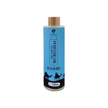 Rashid 120ml Concentrated Perfume Oil by Shangani is a fragrance that radiates confidence, sophistication, and elegance. Made in UAE