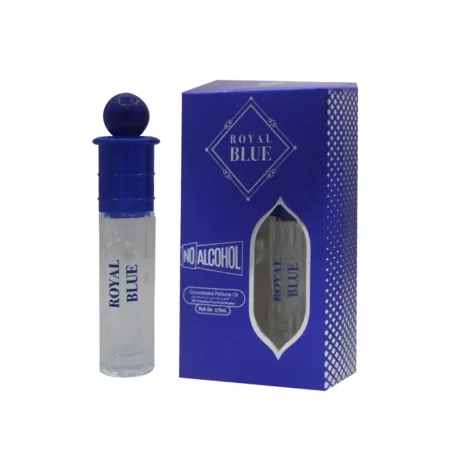 Royal Blue 7ml Perfume Oil Roll-On by Shangani is a luxurious fragrance that exudes elegance and sophistication. Made in UAE