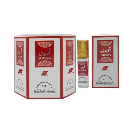 Arwa Roll-on 6ml - Concentrated Perfume oil, Free from Alcohol by Ard Perfumes it have arabic fragrance and made in the heart of UAE.