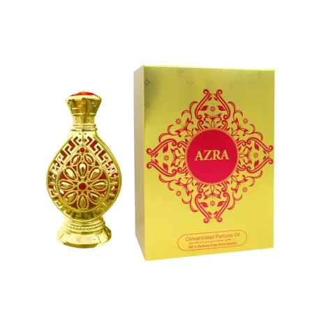 Azra Attar by Ard Perfumes is a luxurious concentrated perfume oil that embodies the essence of Arabic elegance and timeless beauty.