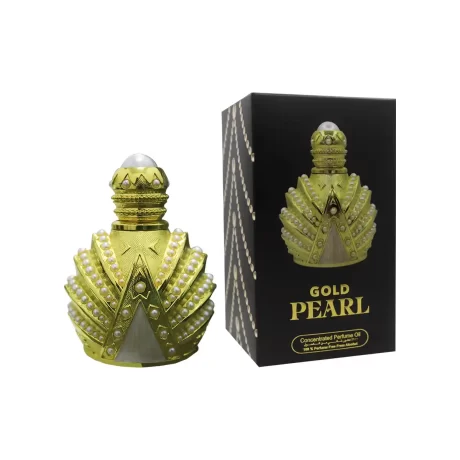 Gold Pearl Attar by Ard Perfumes is a luxurious and enchanting concentrated perfume oil that embodies the richness and charm of Arabic fragrance traditions.