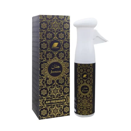 Janan Air Freshener by Ard Perfumes presents a beautifully crafted Arabic-inspired scent that turns any environment into a luxurious and serene oasis.