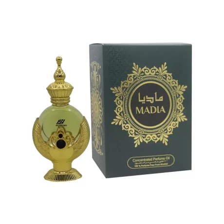 Madia Attar by Ard Perfumes is a luxurious concentrated perfume oil that captures the essence of Arabic fragrances. Made in UAE