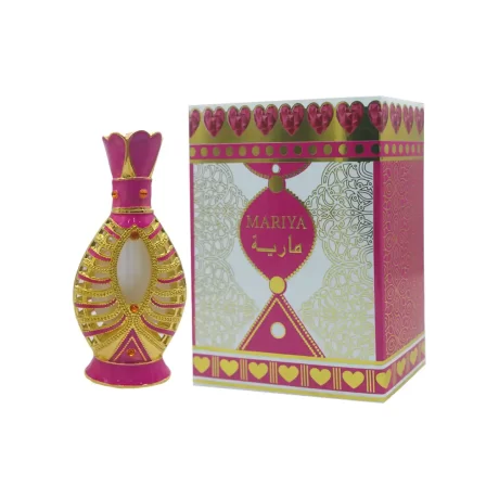 Mariya Attar by Ard Perfumes is a luxurious concentrated perfume oil that contains no alcohol, designed to provide a deeply captivating.