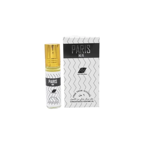 Paris Men 6ml Roll-on - Concentrated Perfume oil, Free from Alcohol by Ard Perfumes it have Arabic fragrance and made in the heart of UAE.