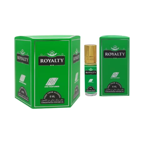 Royalty 6ml Roll-on - Concentrated Perfume oil, Free from Alcohol by Ard Perfumes it have Arabic fragrance and made in the heart of UAE.