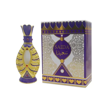 Saida Attar by Ard Perfumes, a concentrated perfume oil crafted without alcohol, perfect for those who cherish the depth of Arabic fragrances.