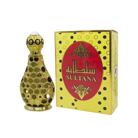 Sultana Attar begins with a mesmerizing mix of oriental spices and floral notes, creating an enchanting experience. Made in UAE