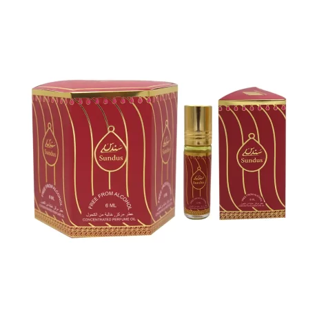 Sundus 6ml Roll-on - Concentrated Perfume oil, Free from Alcohol by Ard Perfumes it have Arabic fragrance and made in the heart of UAE.