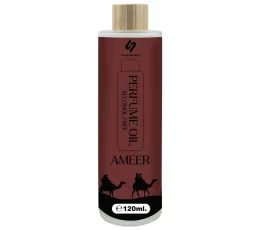 Ameer 120ml Concentrated Perfume Oil by Shangani is a mesmerizing fragrance that embodies luxury and elegance. Designed for those who cherish the deep.