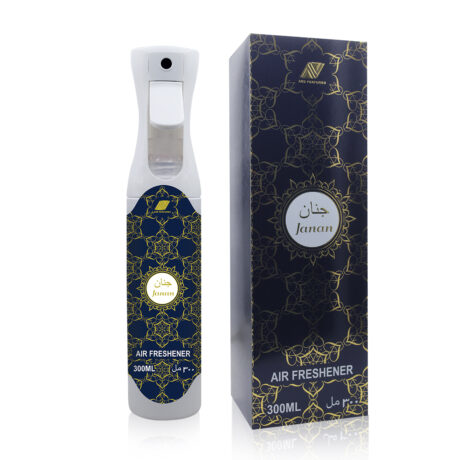 Janan Air Freshener by Ard Perfumes presents a beautifully crafted Arabic-inspired scent that turns any environment into a luxurious and serene oasis.